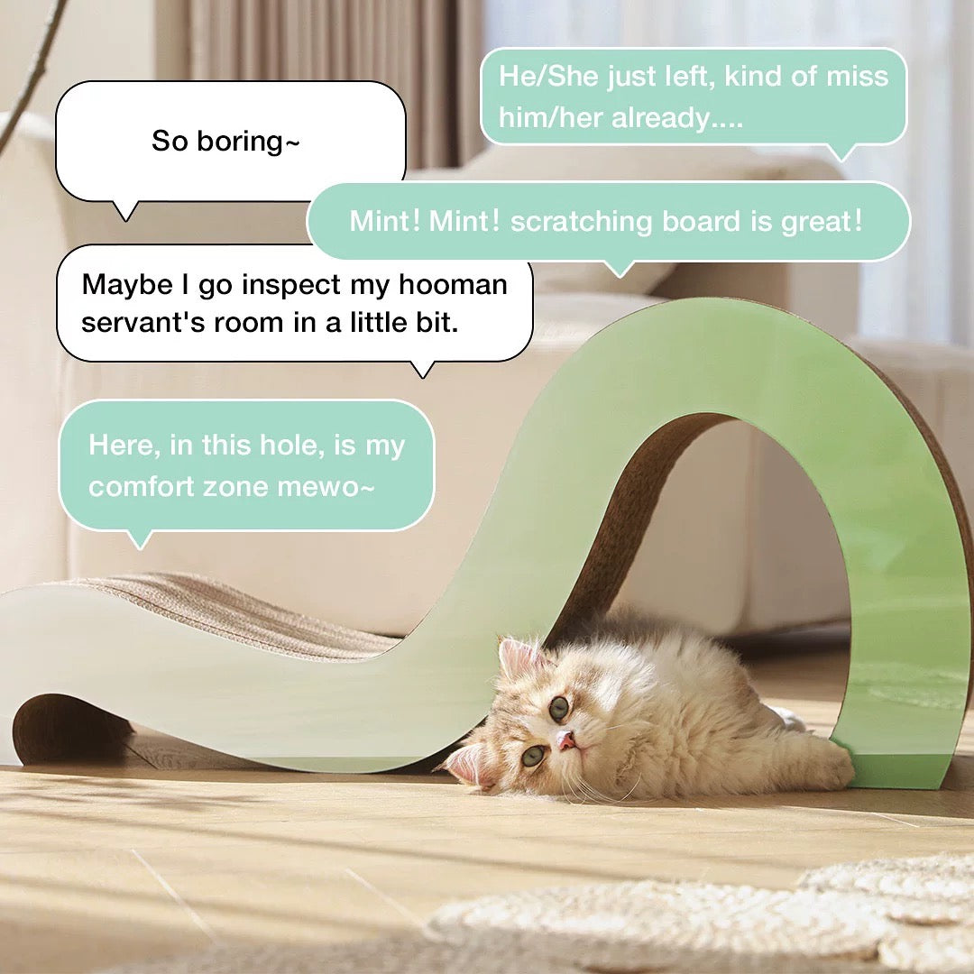 Big M Shape Cat Scracher