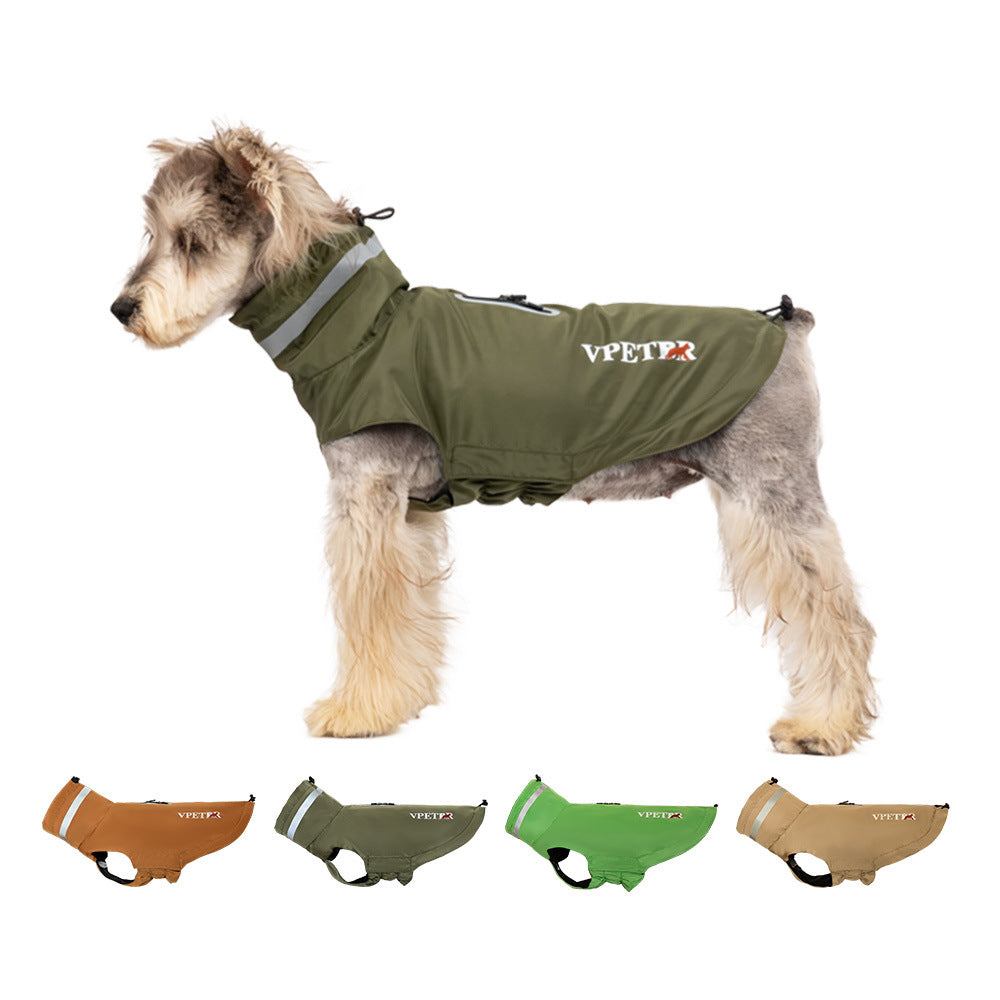跨境狗狗衣服防水魔术贴雨衣中小型犬宠物衣服宠物雨衣狗狗雨衣狗