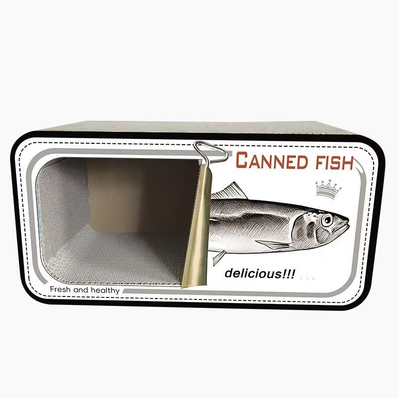 Canned Fish Cat Scracher