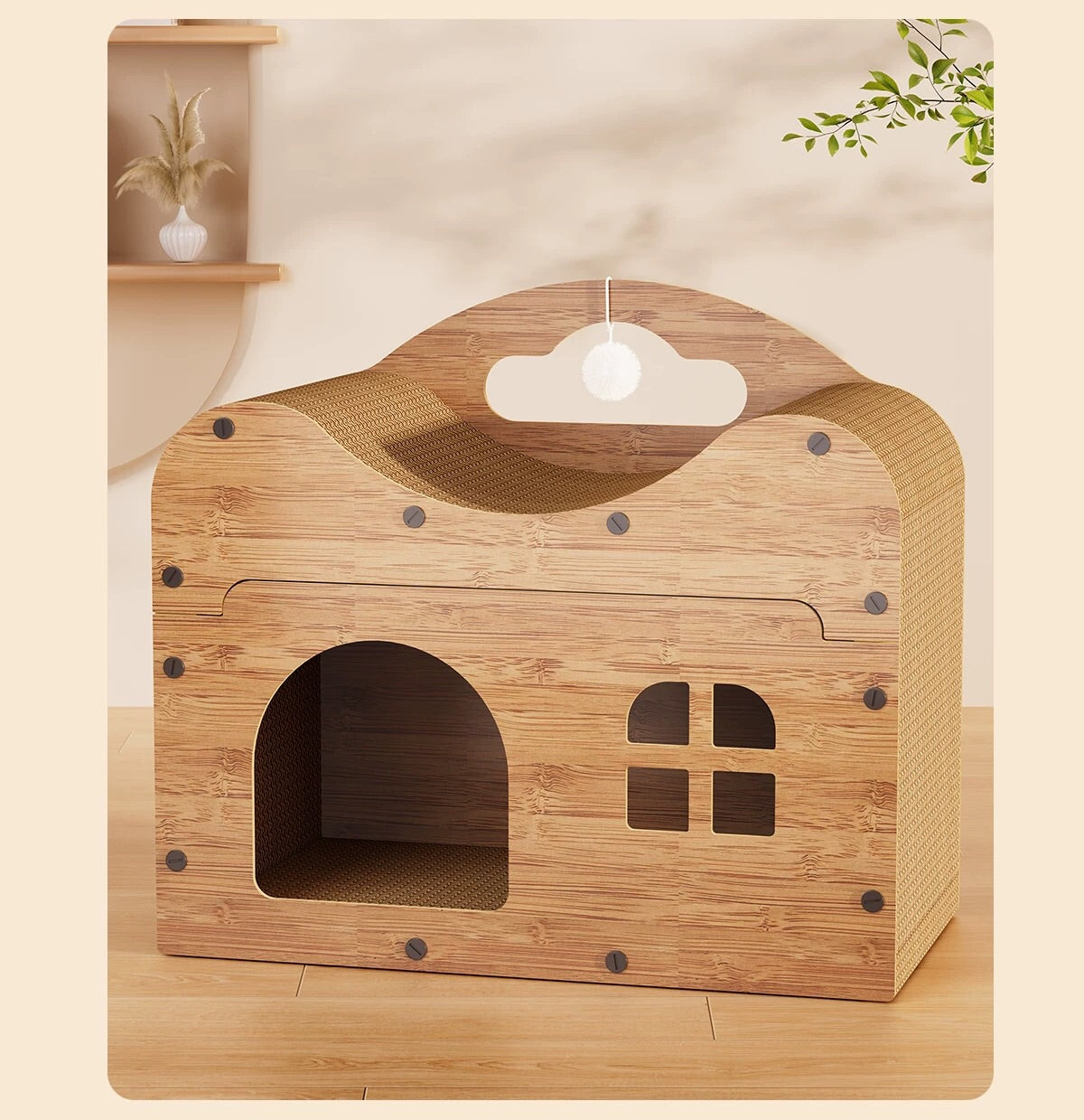 Double Deck Lounge Cat Scratcher