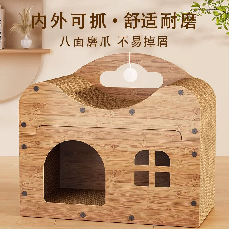 Double Deck Lounge Cat Scratcher