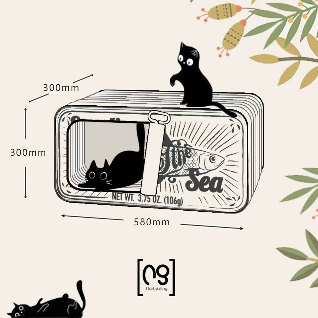 Canned Fish Cat Scracher