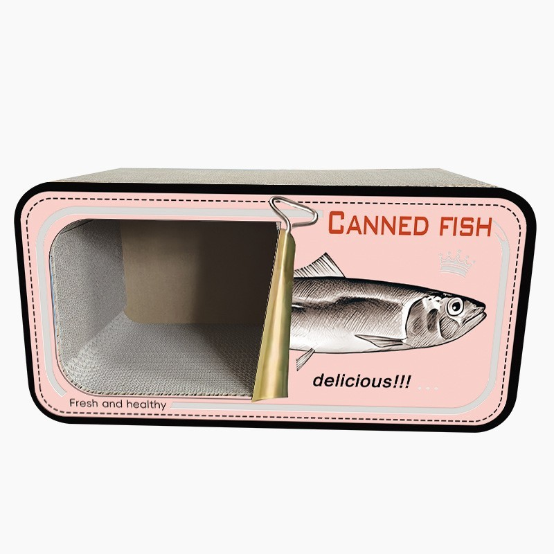 Canned Fish Cat Scracher