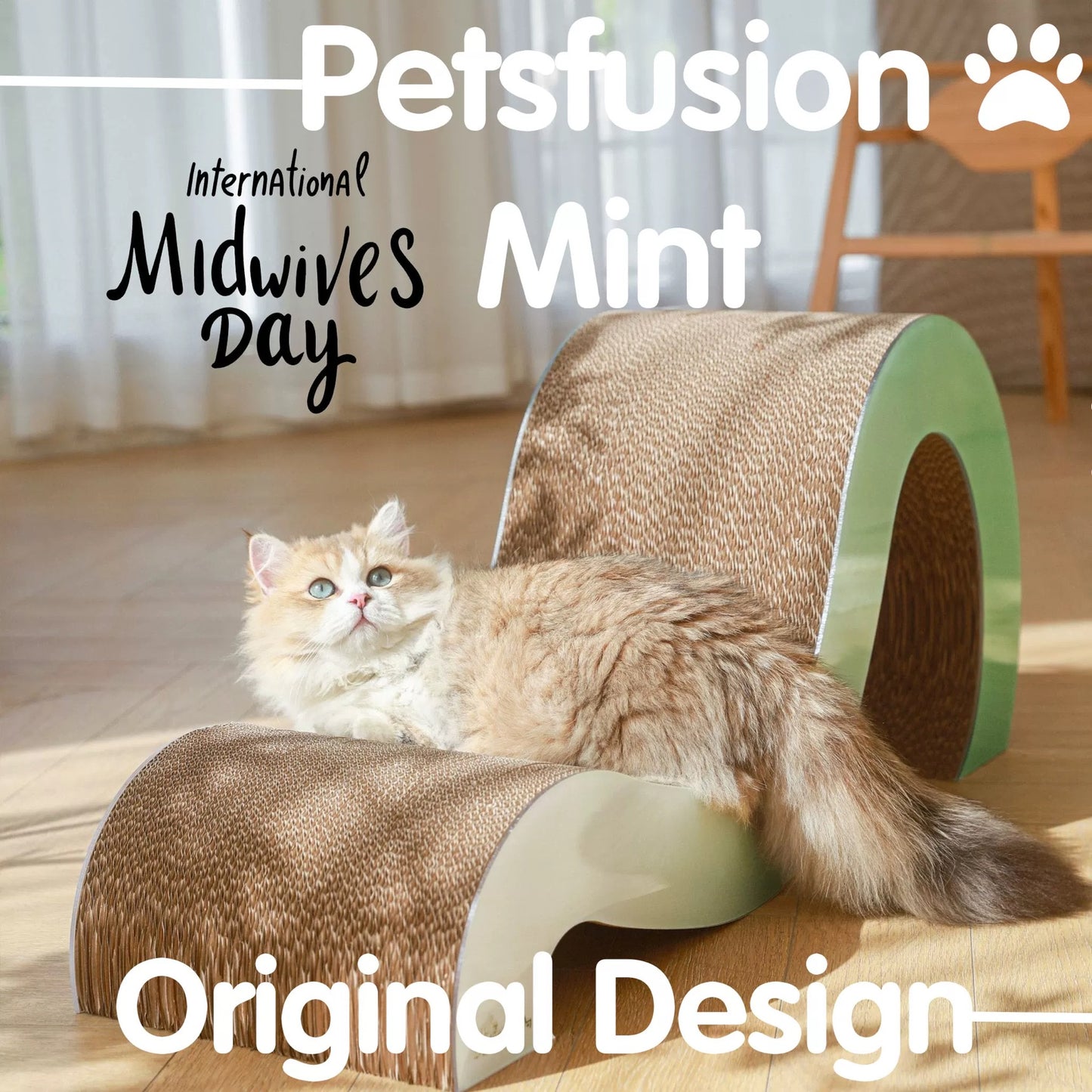 Big M Shape Cat Scracher