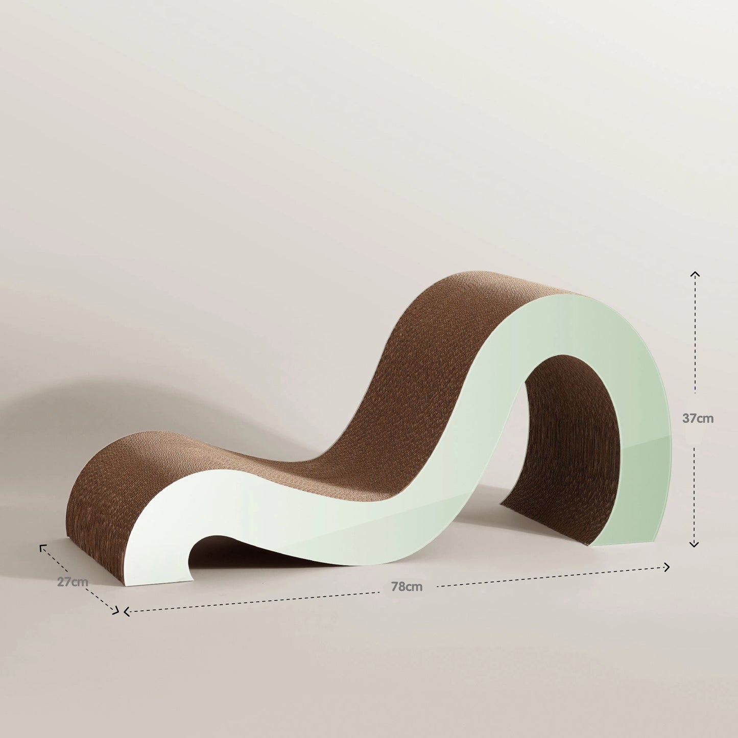 Big M Shape Cat Scracher