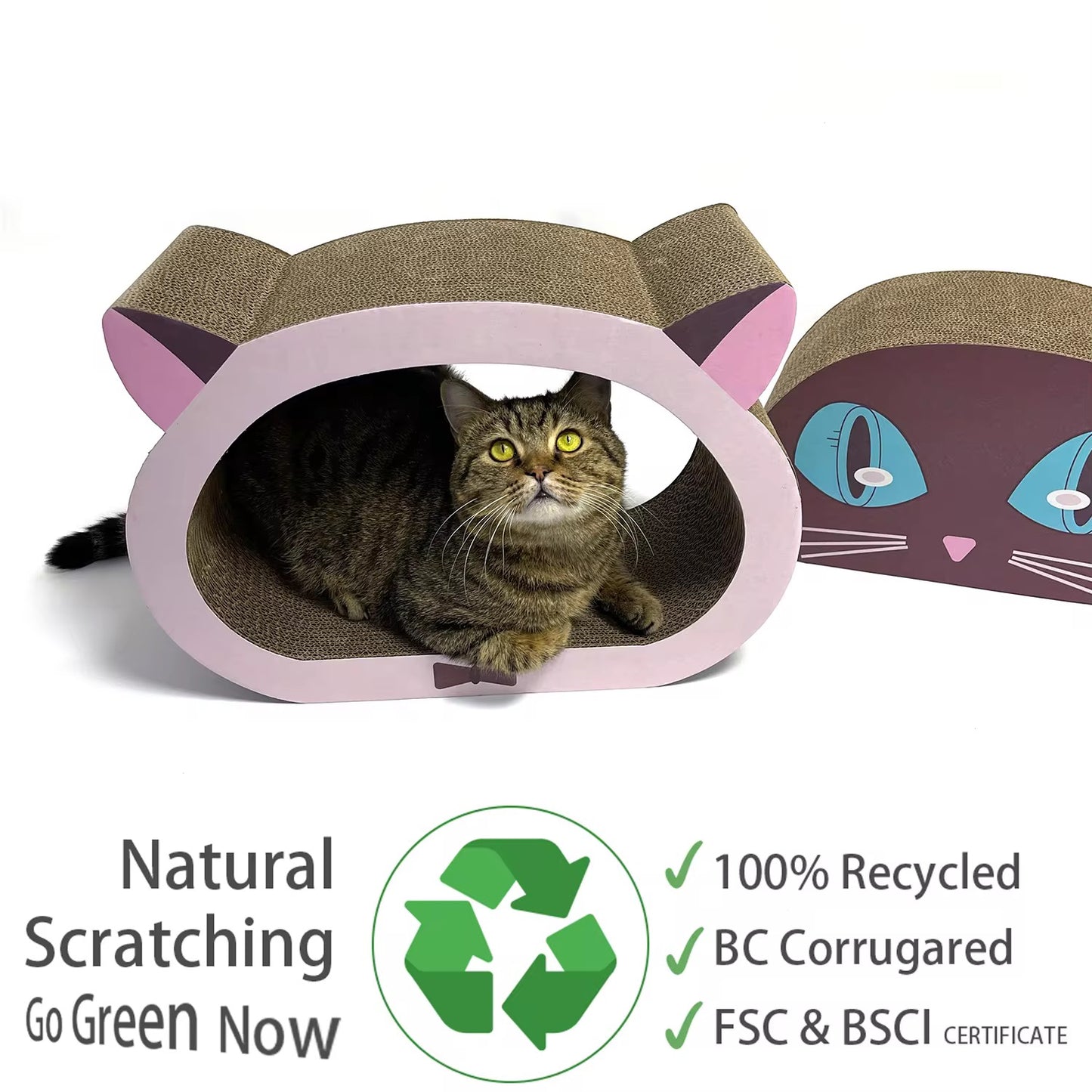 2-in-1 Cat Head Scratcher