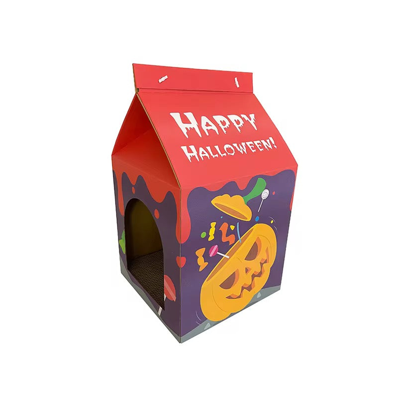 Milk Carton Cat House