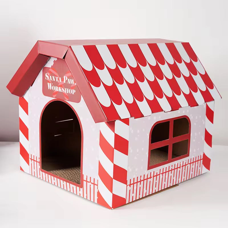 Milk Carton Cat House