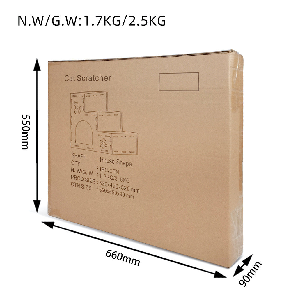 3-Level Staircase Cat House