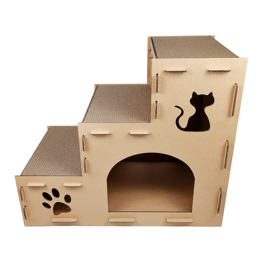 3-Level Staircase Cat House