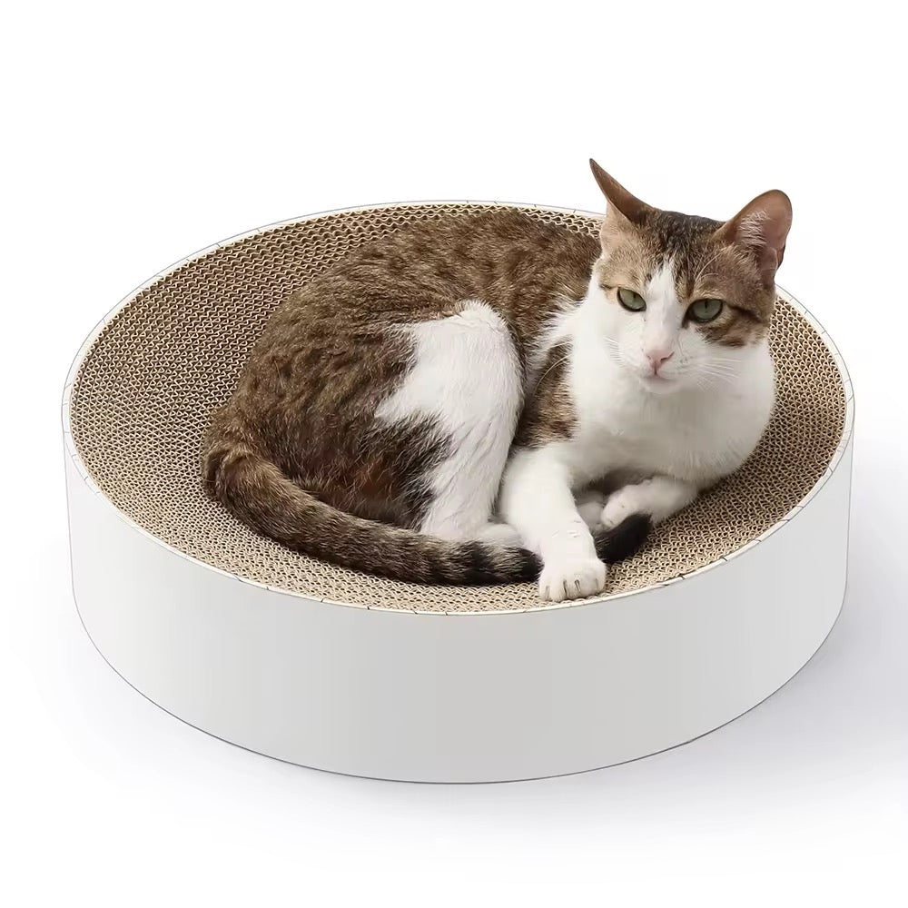 Round Bowl-Shaped Cat Scratcher