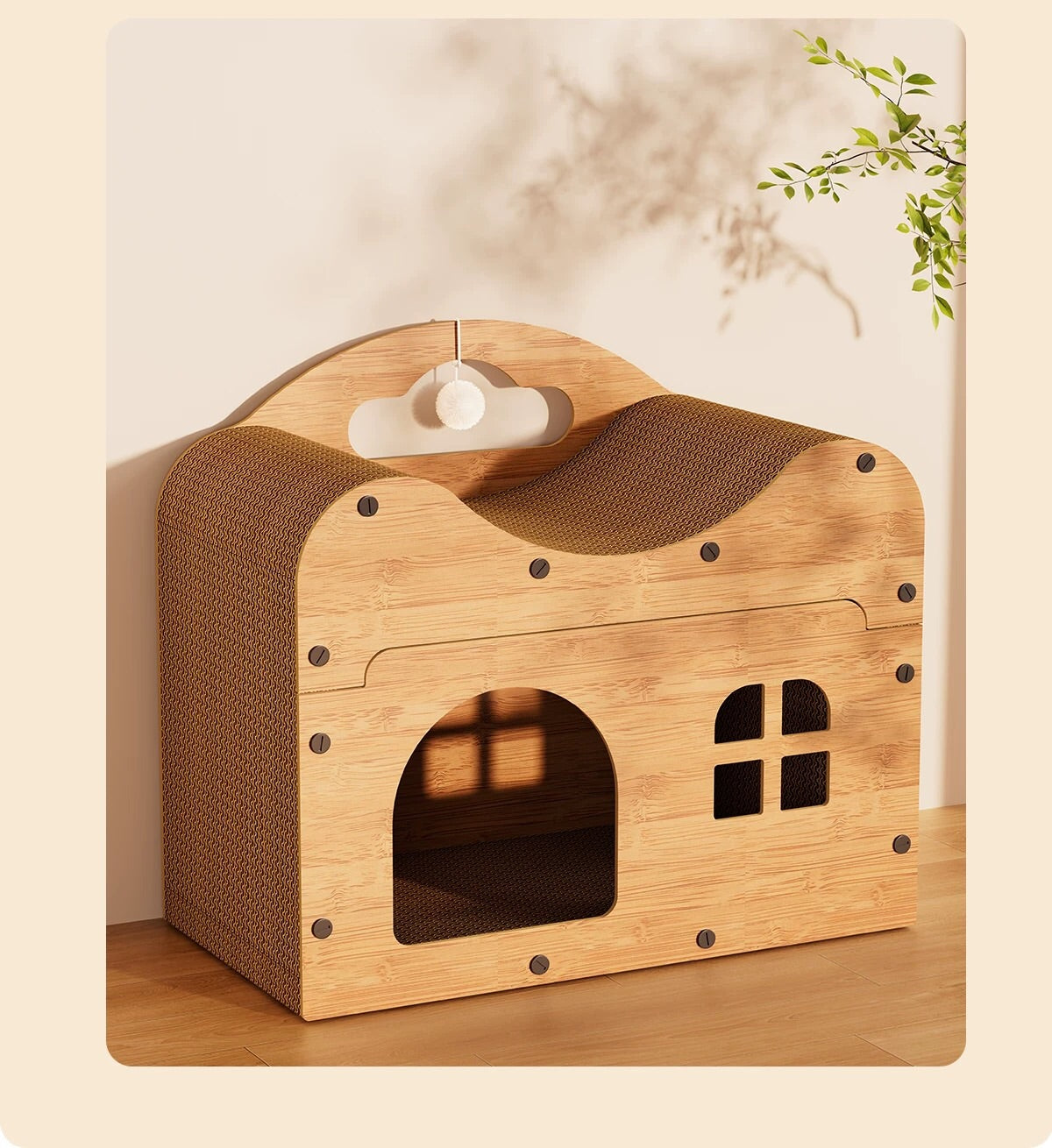 Double Deck Lounge Cat Scratcher