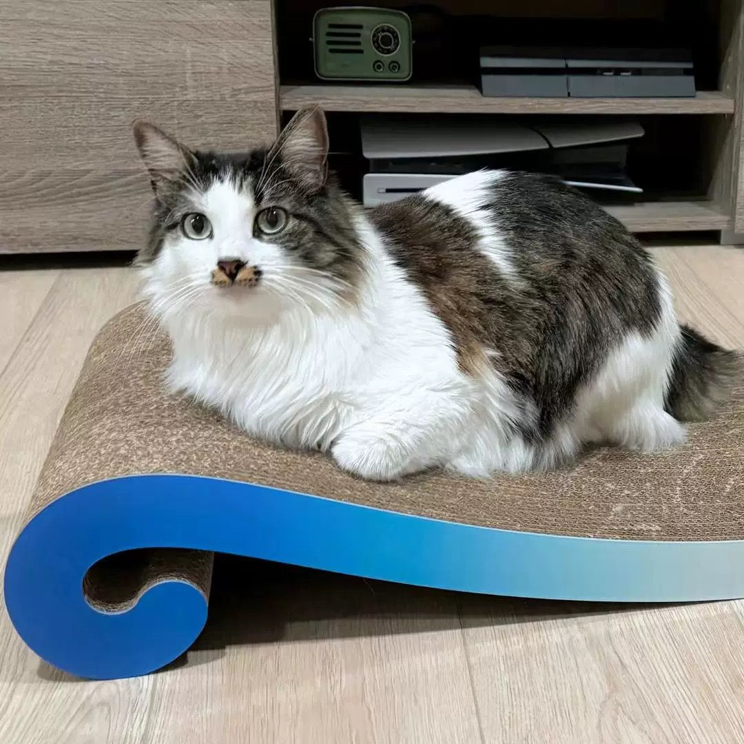 Wave-Shape Concubine Cat Chair