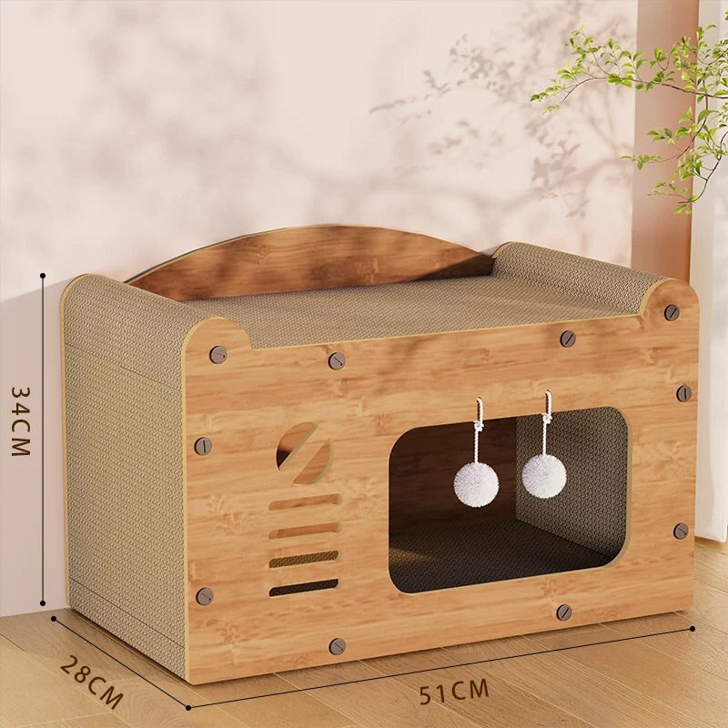 Double Deck Lounge Cat Scratcher