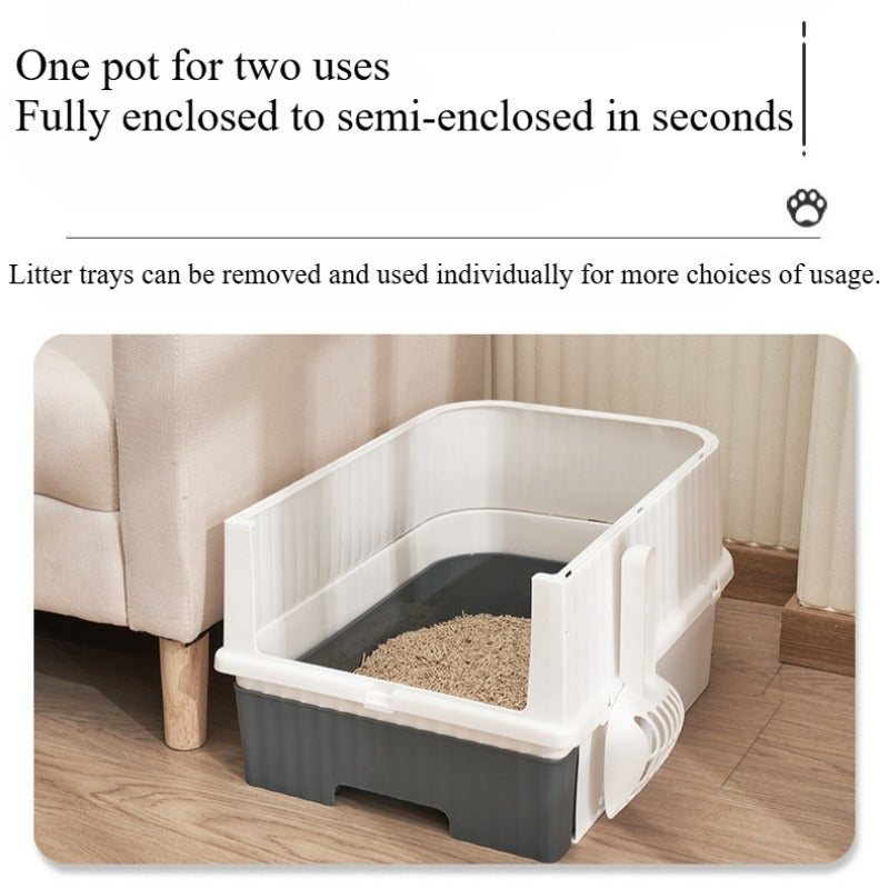 Cube Cat Litter box