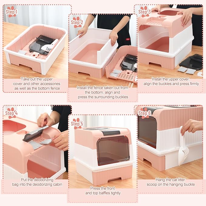 Cube Cat Litter box