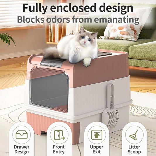 Cube Cat Litter box
