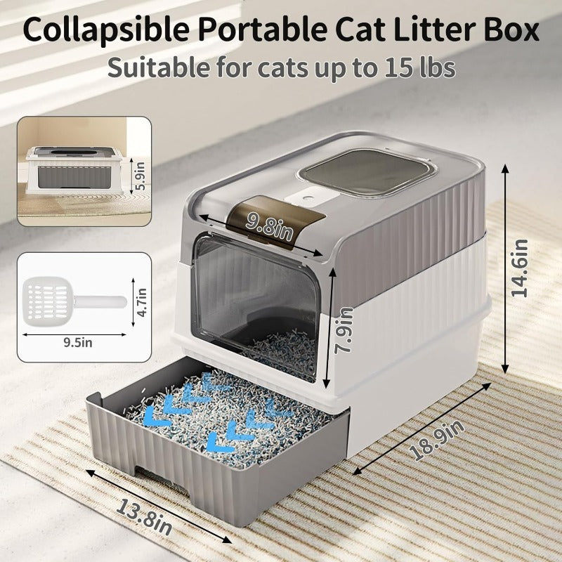 Cube Cat Litter box