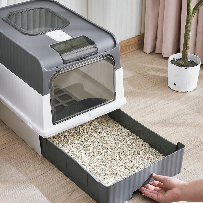 Cube Cat Litter box